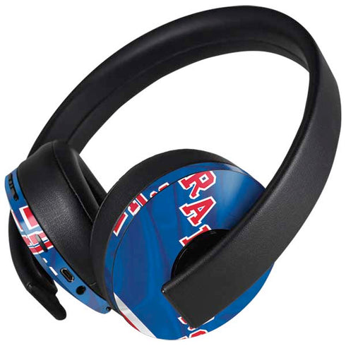 NHL New York Rangers Home Jersey PlayStation 4 Gold Wireless Headset Skin