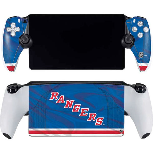 NHL New York Rangers Home Jersey PlayStation PS5 Skins