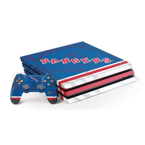 NHL New York Rangers Home Jersey PlayStation PS4 Skins