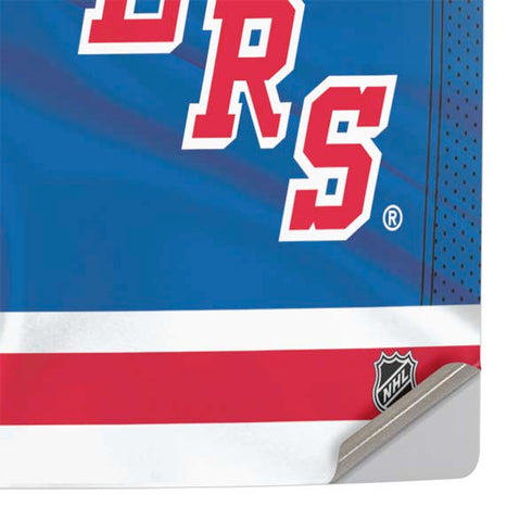 NHL New York Rangers Home Jersey PS5 Pro Console Skin