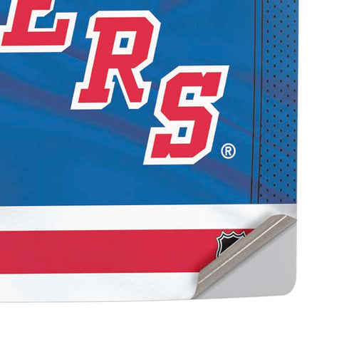 NHL New York Rangers Home Jersey PS5 Pro Disk Console Skin