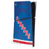 NHL New York Rangers Home Jersey PS5 Slim Digital Edition Console Skin