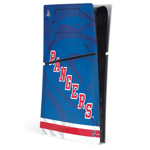 NHL New York Rangers Home Jersey PlayStation PS5 Skins