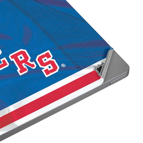 NHL New York Rangers Home Jersey Laptop Skins