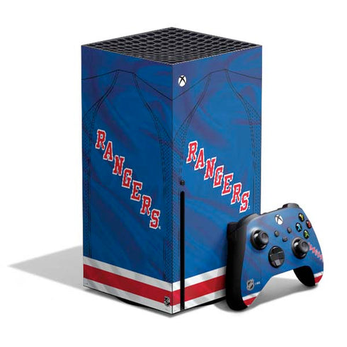 NHL New York Rangers Home Jersey Xbox Series X Skins