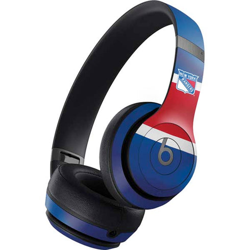 NHL New York Rangers Jersey Beats Solo 4 Wireless Headphones Skin