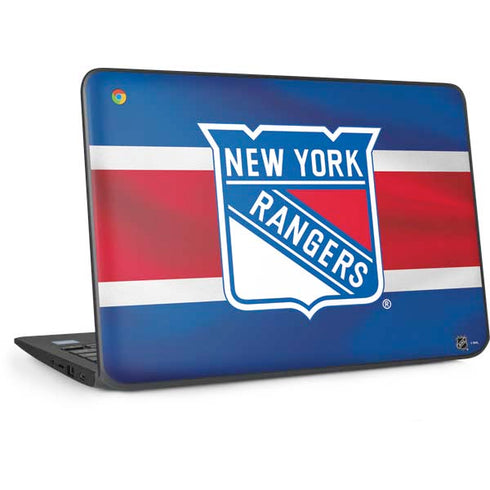 NHL New York Rangers Jersey HP Chromebook Skin