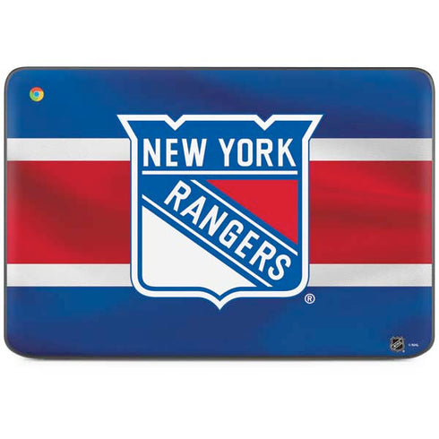 NHL New York Rangers Jersey HP Chromebook Skin
