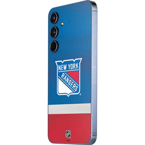 NHL New York Rangers Jersey Galaxy A35 5G Skin