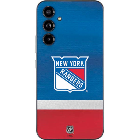 NHL New York Rangers Jersey Galaxy A54 5G Skin