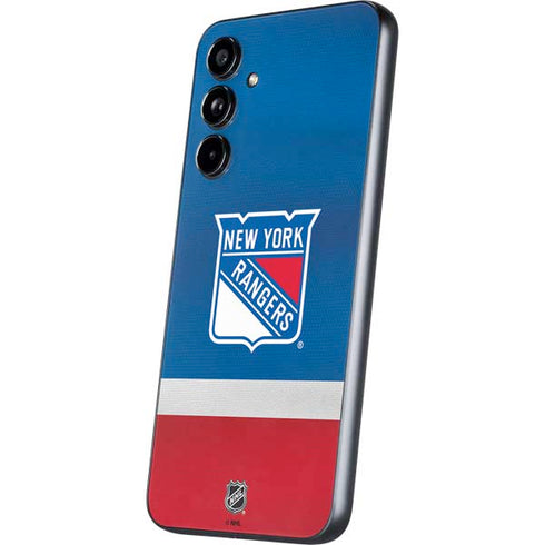 NHL New York Rangers Jersey Galaxy A54 5G Skin