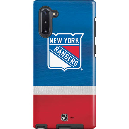 NHL New York Rangers Jersey Galaxy Cases
