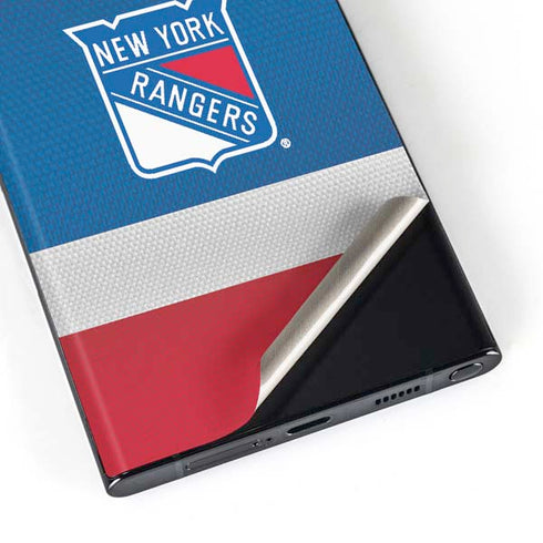 NHL New York Rangers Jersey Galaxy Skins