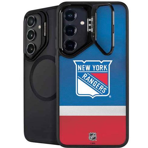 NHL New York Rangers Jersey Galaxy S25 Kickstand Case