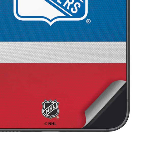 NHL New York Rangers Jersey Galaxy S25 Skin