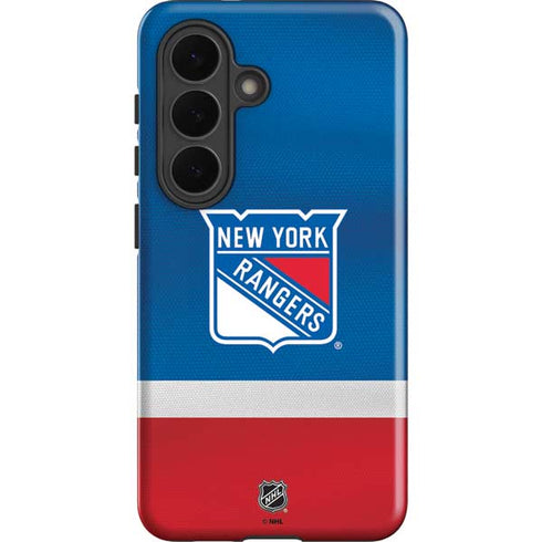 NHL New York Rangers Jersey Galaxy S26 Impact Case