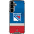 NHL New York Rangers Jersey Galaxy S26 Plus Clear Case