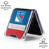 NHL New York Rangers Jersey Galaxy Z Flip7 Clear Case