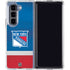 NHL New York Rangers Jersey Galaxy Z Fold5 5G Clear Case