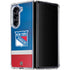 NHL New York Rangers Jersey Galaxy Z Fold5 5G Clear Case