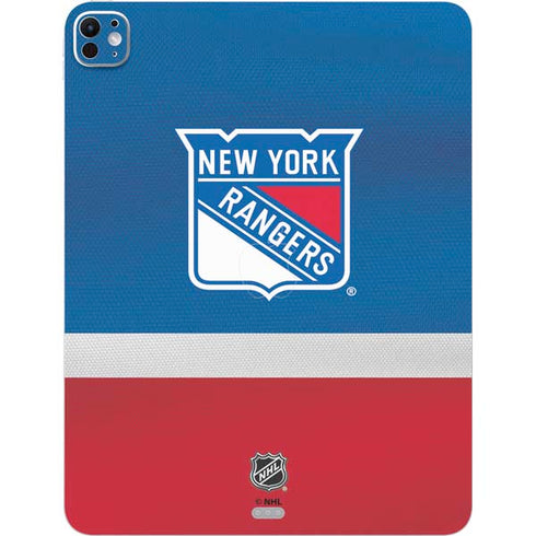 NHL New York Rangers Jersey iPad Pro 13in M4 (2024) Skin