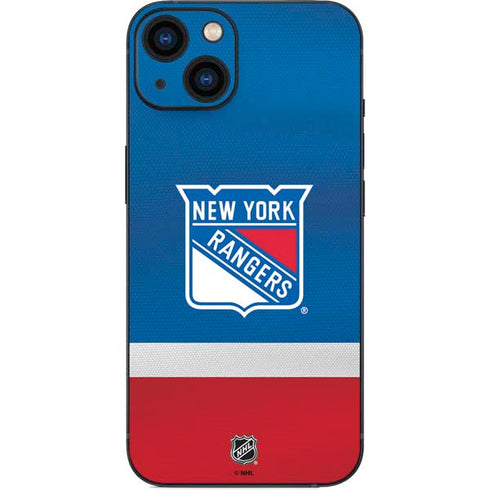 NHL New York Rangers Jersey iPhone 15 Skin
