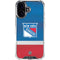 NHL New York Rangers Jersey iPhone 16 Clear Case