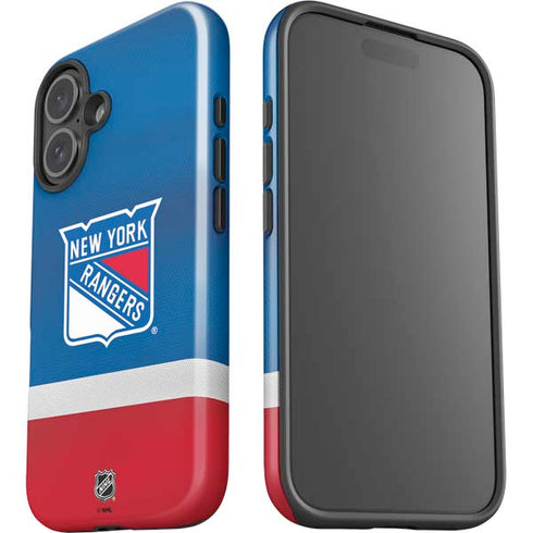 NHL New York Rangers Jersey iPhone 16 Impact Case