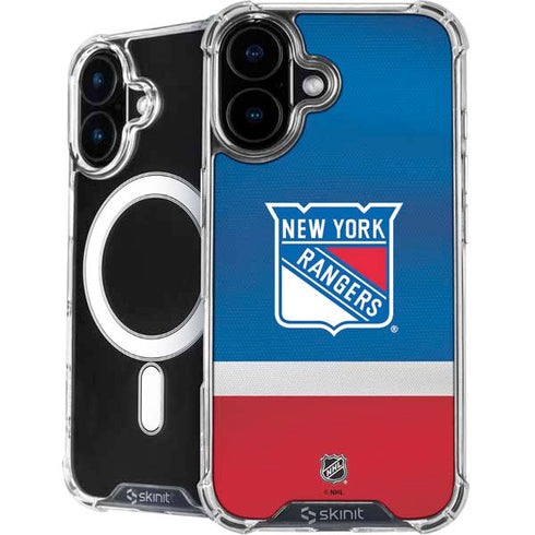 NHL New York Rangers Jersey iPhone 16 MagSafe Case