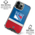 NHL New York Rangers Jersey iPhone 16 Pro Max Clear Case