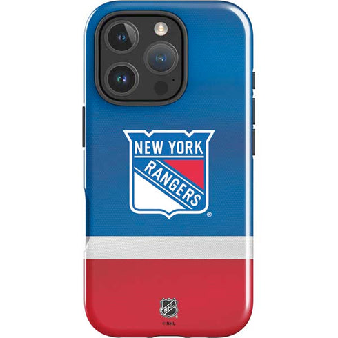 NHL New York Rangers Jersey iPhone 16 Pro Max Impact Case
