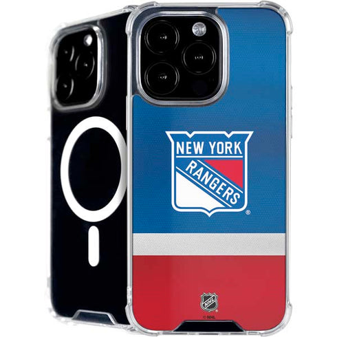 NHL New York Rangers Jersey iPhone 16 Pro Max MagSafe Case