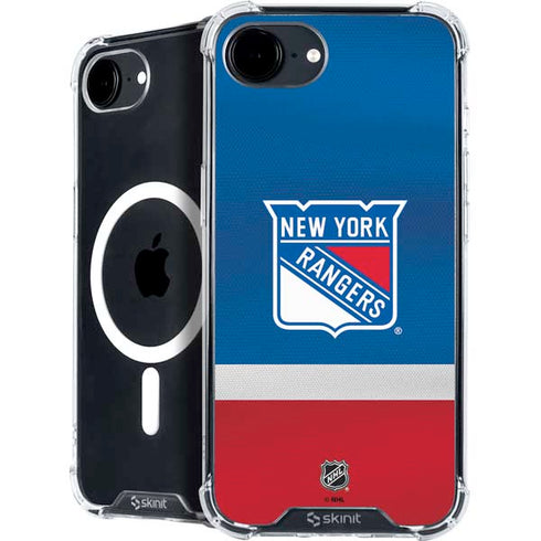 NHL New York Rangers Jersey iPhone 16e MagSafe Case