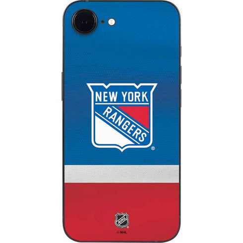 NHL New York Rangers Jersey iPhone 16e Skin