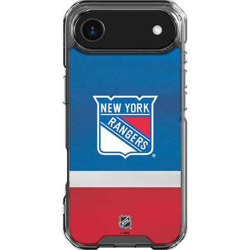 NHL New York Rangers Jersey iPhone 17 Air Clear Case