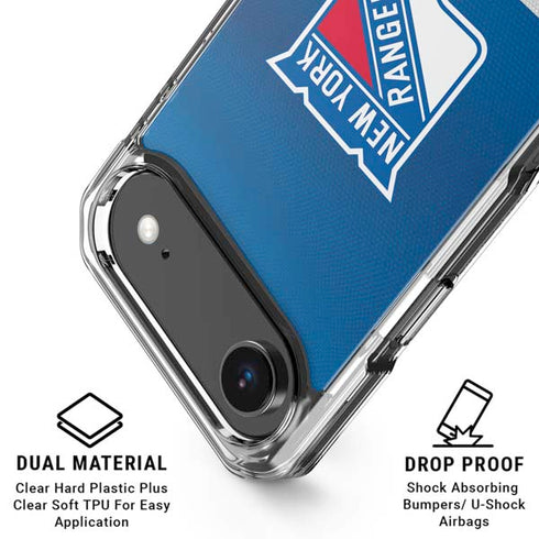 NHL New York Rangers Jersey iPhone 17 Air Clear Case