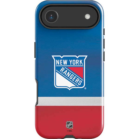 NHL New York Rangers Jersey iPhone 17 Air Impact Case