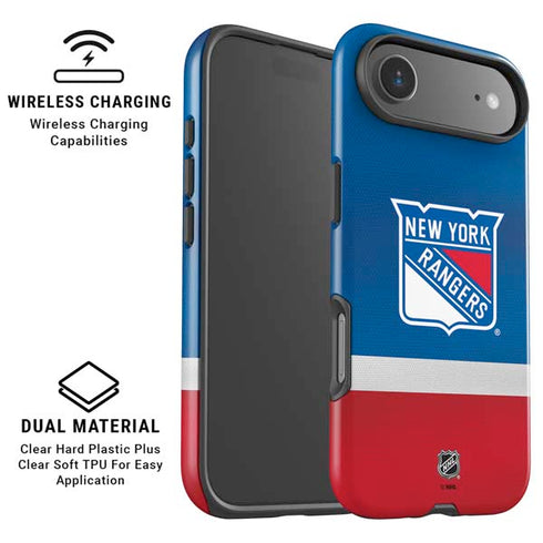 NHL New York Rangers Jersey iPhone 17 Air Magsafe Impact Case