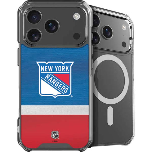 NHL New York Rangers Jersey iPhone 17 Pro MagSafe Case