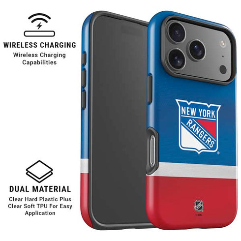 NHL New York Rangers Jersey iPhone 17 Pro Magsafe Impact Case