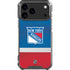 NHL New York Rangers Jersey iPhone 17 Pro Max Clear Case