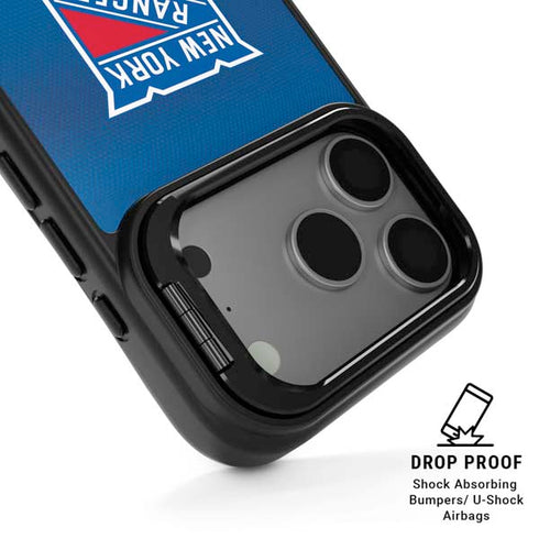 NHL New York Rangers Jersey iPhone 17 Pro Max Kickstand Case