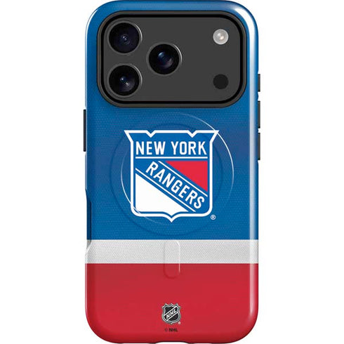 NHL New York Rangers Jersey iPhone 17 Pro Max Magsafe Impact Case