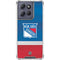 NHL New York Rangers Jersey Moto G 5G (2025) Clear Case