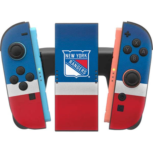 NHL New York Rangers Jersey Nintendo Switch 2 (2025) Joy-Con Controller Skin