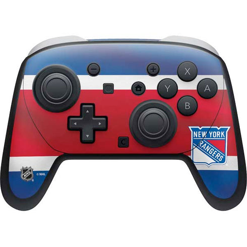NHL New York Rangers Jersey Nintendo Switch 2 (2025) Pro Controller Skin