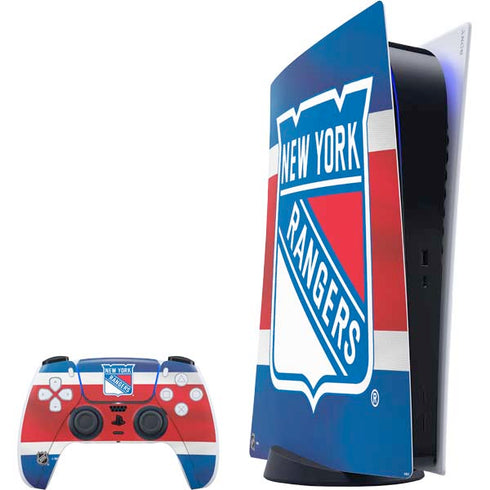 NHL New York Rangers Jersey PlayStation PS5 Skins