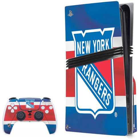 NHL New York Rangers Jersey PlayStation PS5 Skins