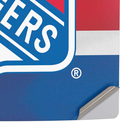 NHL New York Rangers Jersey PS5 Pro Disk Console Skin
