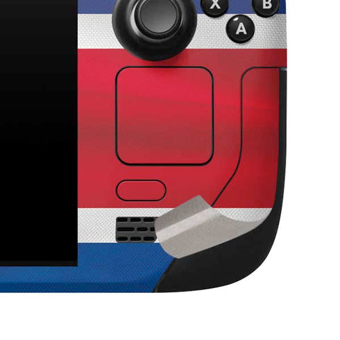 NHL New York Rangers Jersey Steam Deck Handheld Gaming Computer Skin